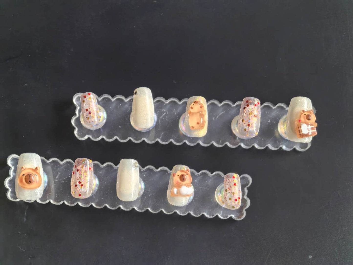 Capylover Press On Nails - Customised