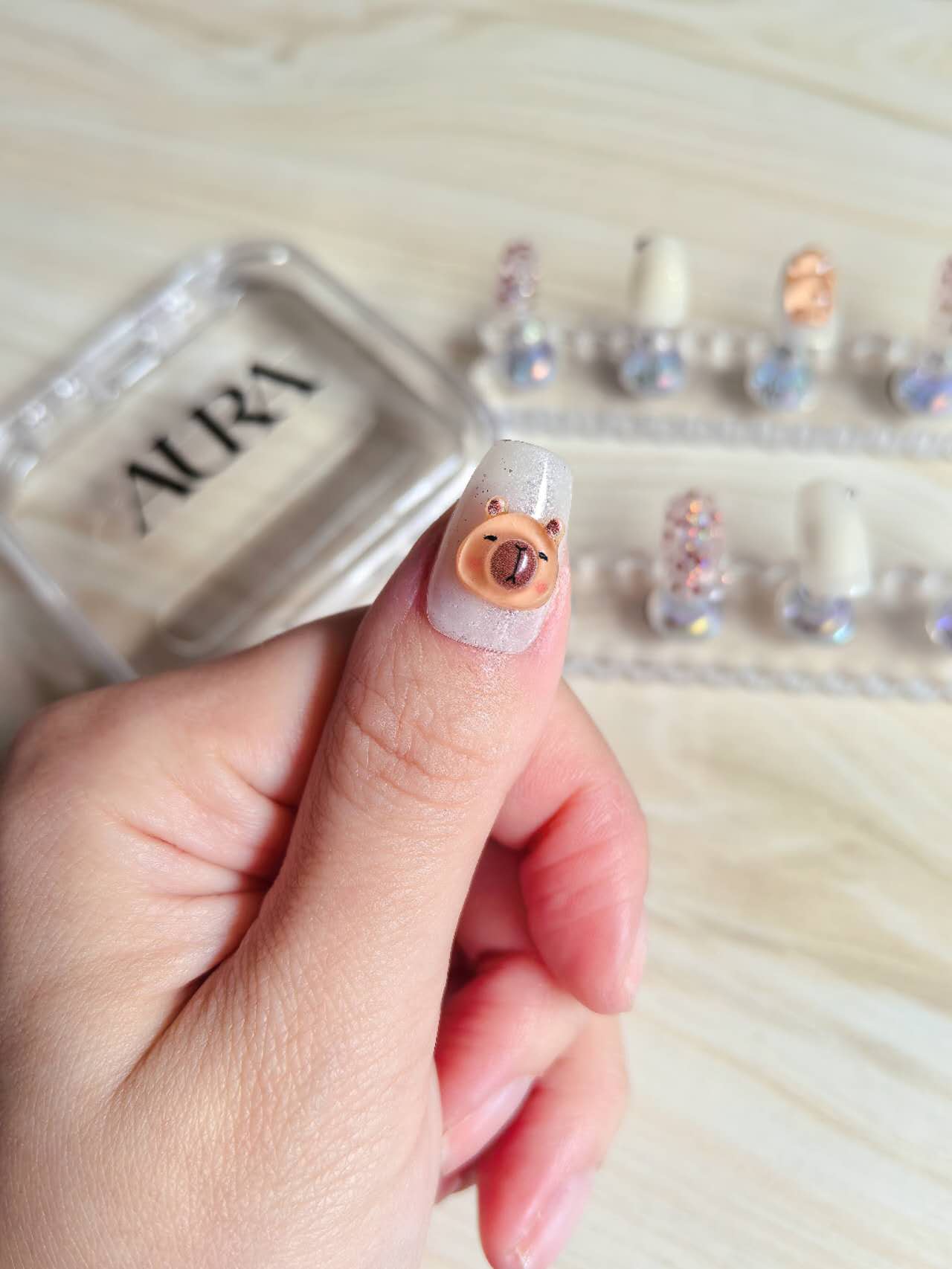 Capylover Press On Nails - Customised
