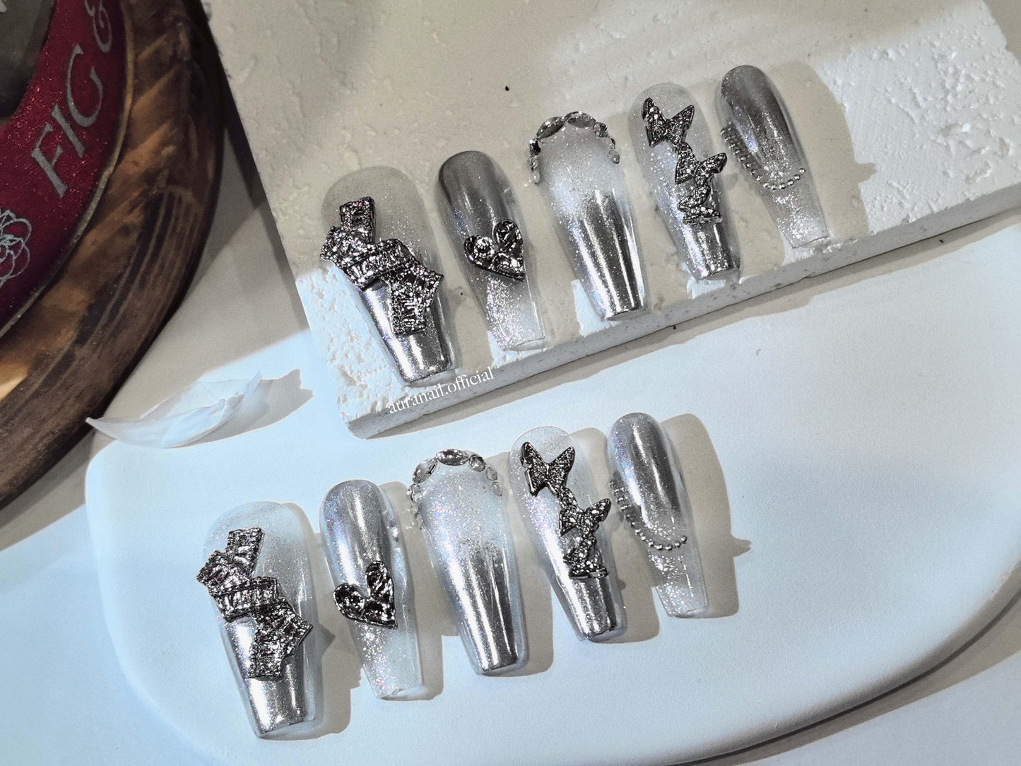 Ethereal Silver Wings