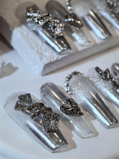 Ethereal Silver Wings