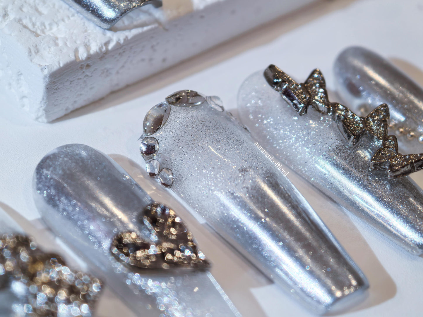 Ethereal Silver Wings