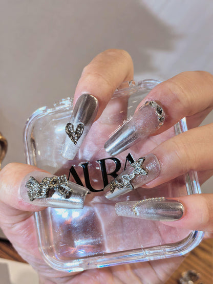 Ethereal Silver Wings