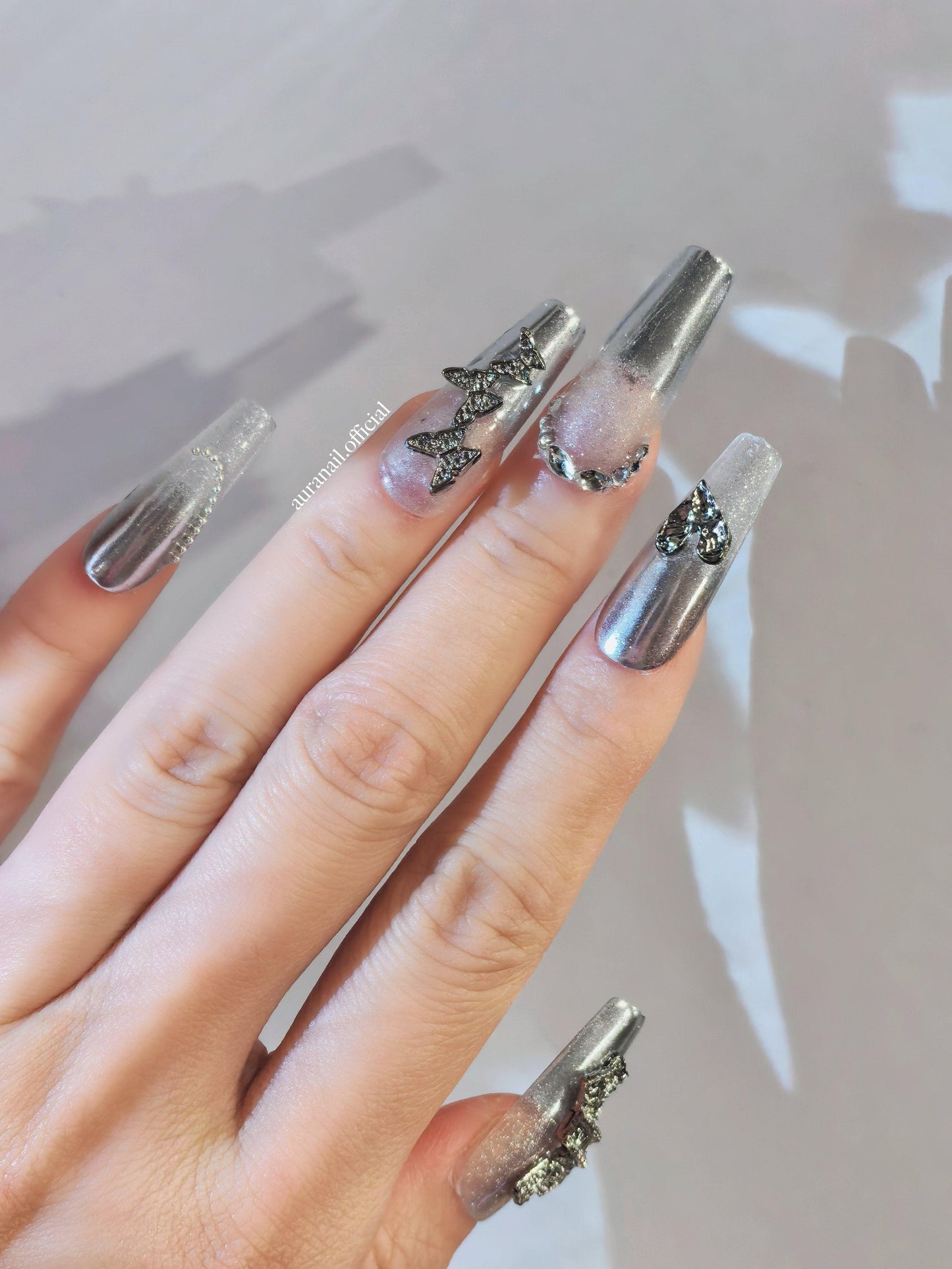 Ethereal Silver Wings