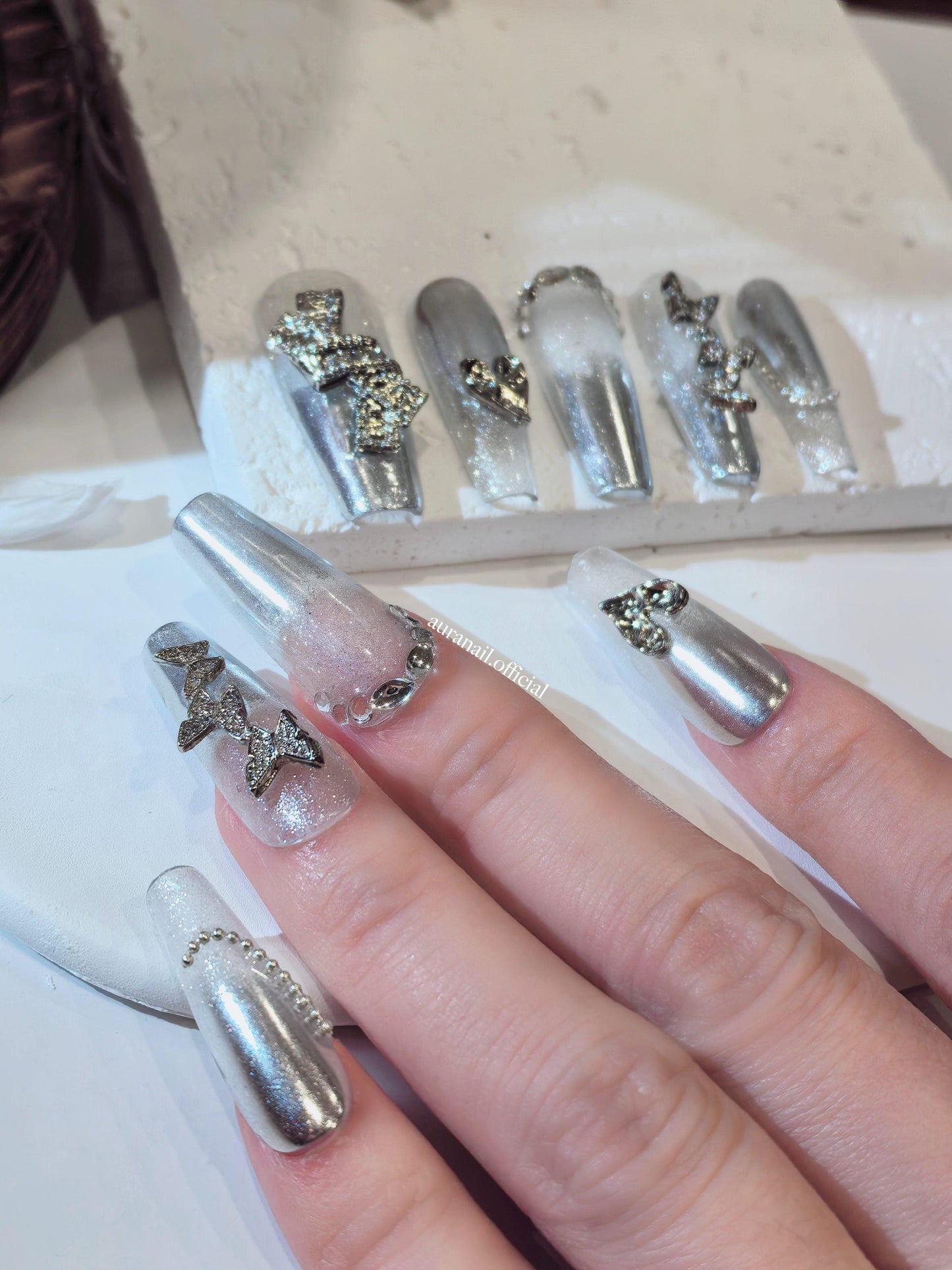 Ethereal Silver Wings