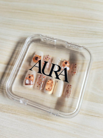 Capylover Press On Nails - Customised